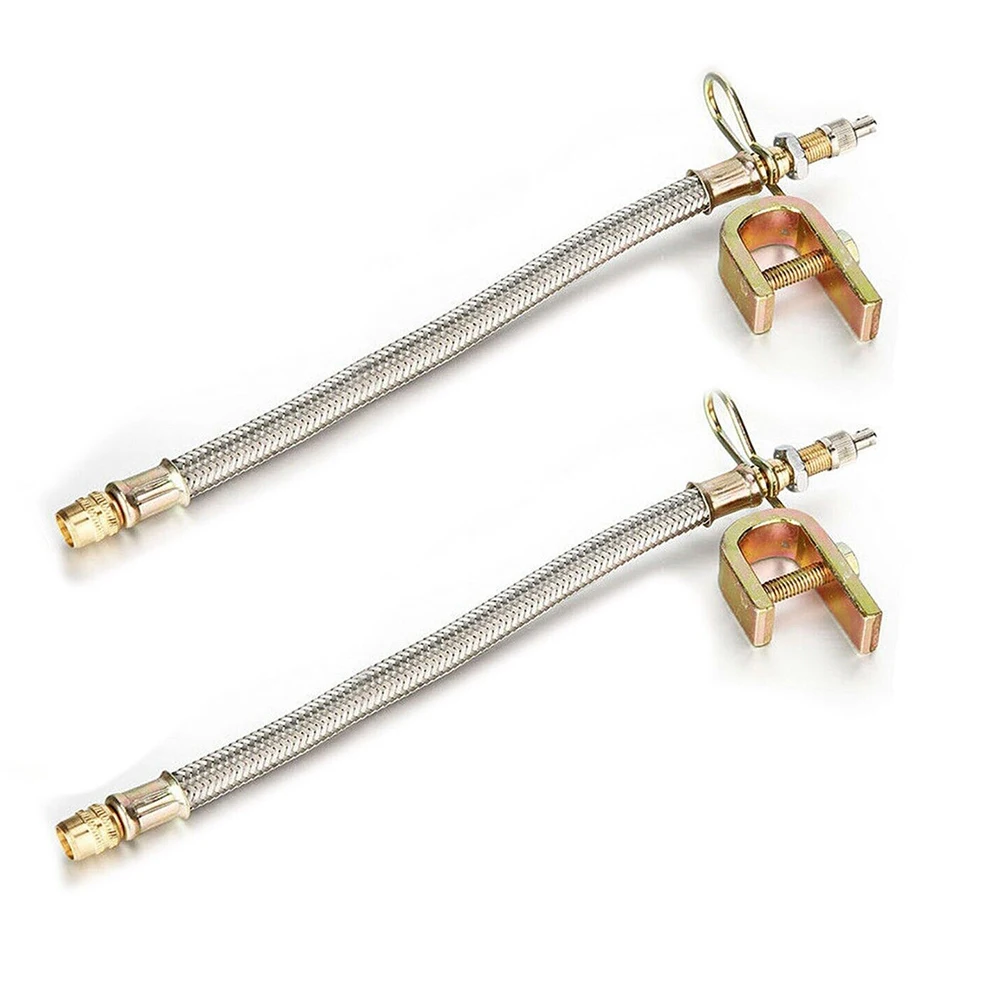 Enhance Tire Accessibility with 2pcs 12 Tire Valve Stem Extension Set Universal Connector, Easy to Install and Use
Enhance Tire Accessibility with 2pcs 12 Tire Valve Stem Extension Set Universal Connector, Easy to Install and Use