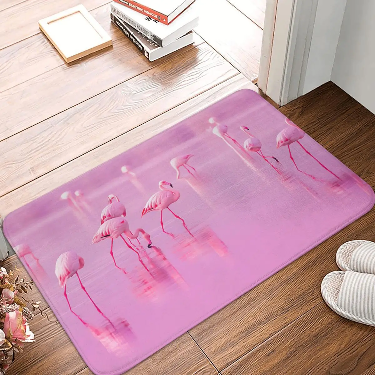 Pink Flamingos Doormat Rug carpet Mat Footpad Bath mat Non-slip toilet Balcony Parlor durable Washable
Pink Flamingos Doormat Rug carpet Mat Footpad Bath mat Non-slip toilet Balcony Parlor durable Washable