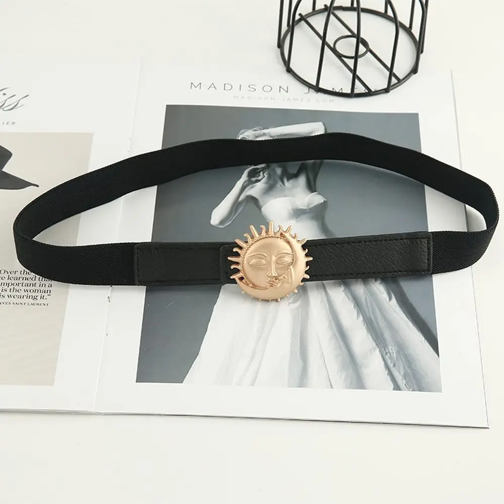 Ins Elastic Sun Cross For Girls PU Leather Women Dress Waist Belts Coat Decoration Moon Waist Belts Korean Waistbands 
Ins Elastic Sun Cross For Girls PU Leather Women Dress Waist Belts Coat Decoration Moon Waist Belts Korean Waistbands