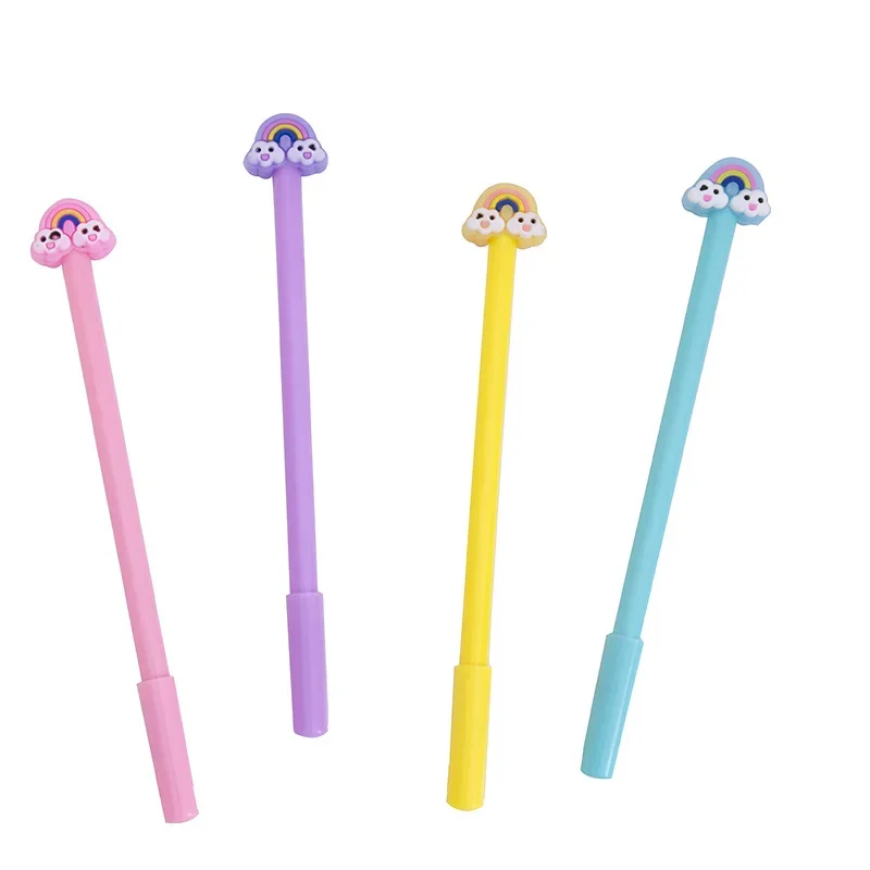 12/60 Pcs Gel Pens Set Creative Cartoon Clouds Rainbow Student Neutral Water Pen Black Ink 0.5mm Student Stationery
12/60 Pcs Gel Pens Set Creative Cartoon Clouds Rainbow Student Neutral Water Pen Black Ink 0.5mm Student Stationery