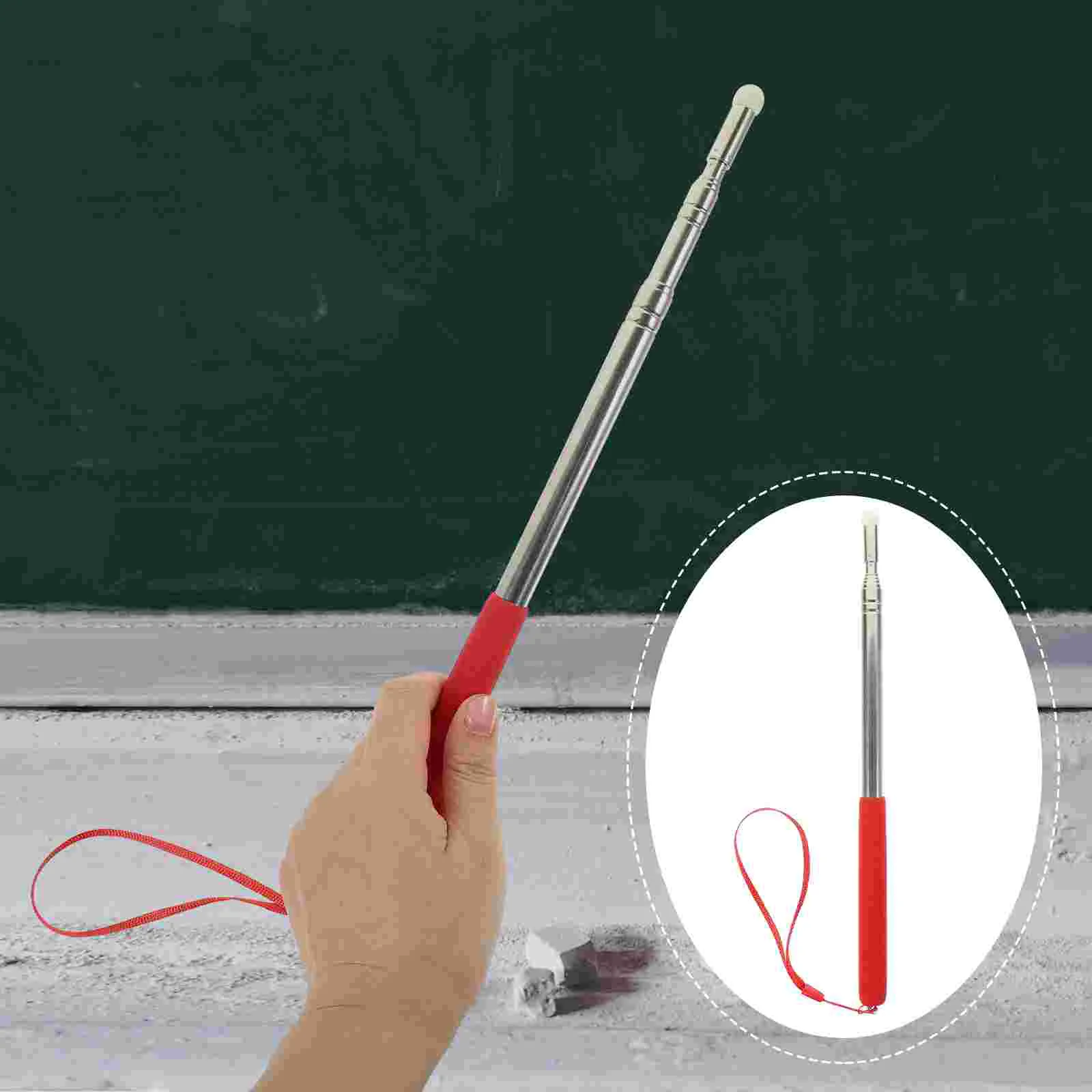 Telescopic Teacher- Teaching Hand, Classroom Whiteboard, Telescopic Retractable for Teachers Presenter ( Red )
Telescopic Teacher- Teaching Hand, Classroom Whiteboard, Telescopic Retractable for Teachers Presenter ( Red )