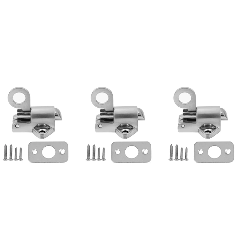 Retail 3X Home Security Spring Slide Bolt Window Door Automatic Latch Lock Self Closing
Retail 3X Home Security Spring Slide Bolt Window Door Automatic Latch Lock Self Closing