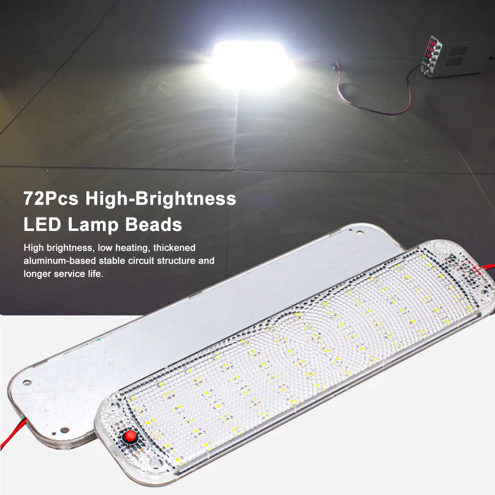 72 led 12V-80V LED Car Vehicle Interior Dome Roof Ceiling Reading Light Lamp Interior Car Roof Light Car Interior Lighting
72 led 12V-80V LED Car Vehicle Interior Dome Roof Ceiling Reading Light Lamp Interior Car Roof Light Car Interior Lighting
