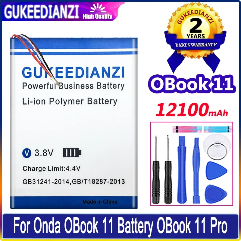 

GUKEEDIANZI Battery 12100mAh For Onda OBook 11 Pro/Plus 11plus Bateria