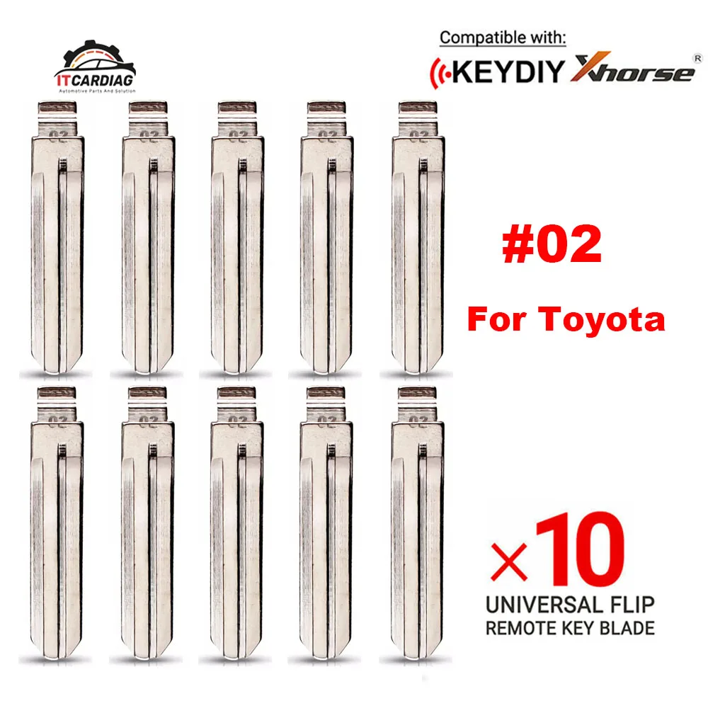 Заготовка ключа KD #02 TOY43 для Toyota Corolla Crown Camry Highlander Corolla Vios Fukuda Auman, 10 шт.
Заготовка ключа KD #02 TOY43 для Toyota Corolla Crown Camry Highlander Corolla Vios Fukuda Auman, 10 шт.