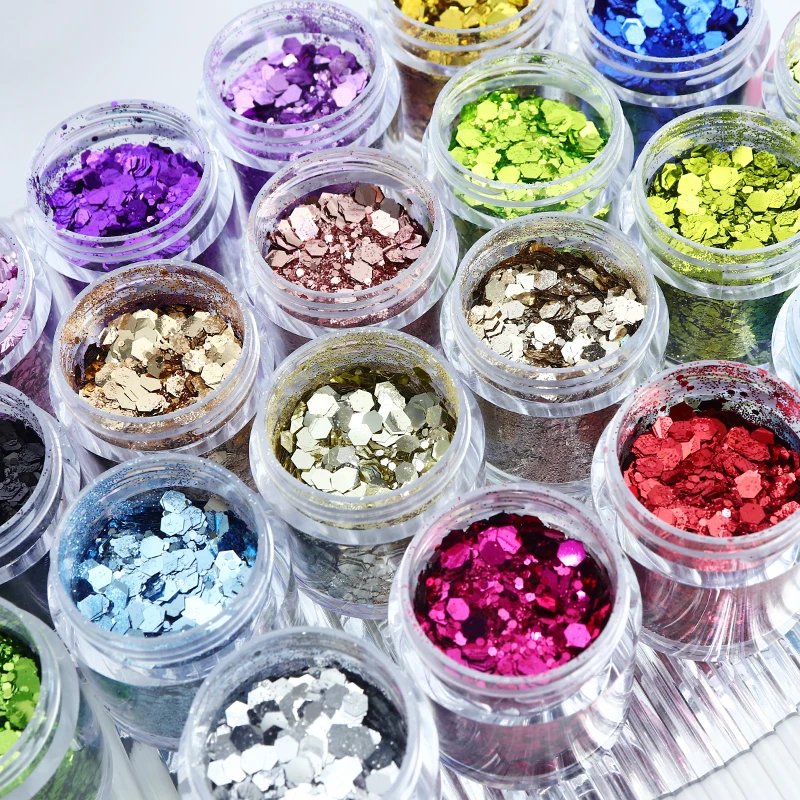 32Box/Set Shiny Nail Glitter Chunky Mixed Hexagon Sequin Powder Manicure Decoration for DIY Gel Nails Art Accessories Supplies
32Box/Set Shiny Nail Glitter Chunky Mixed Hexagon Sequin Powder Manicure Decoration for DIY Gel Nails Art Accessories Supplies