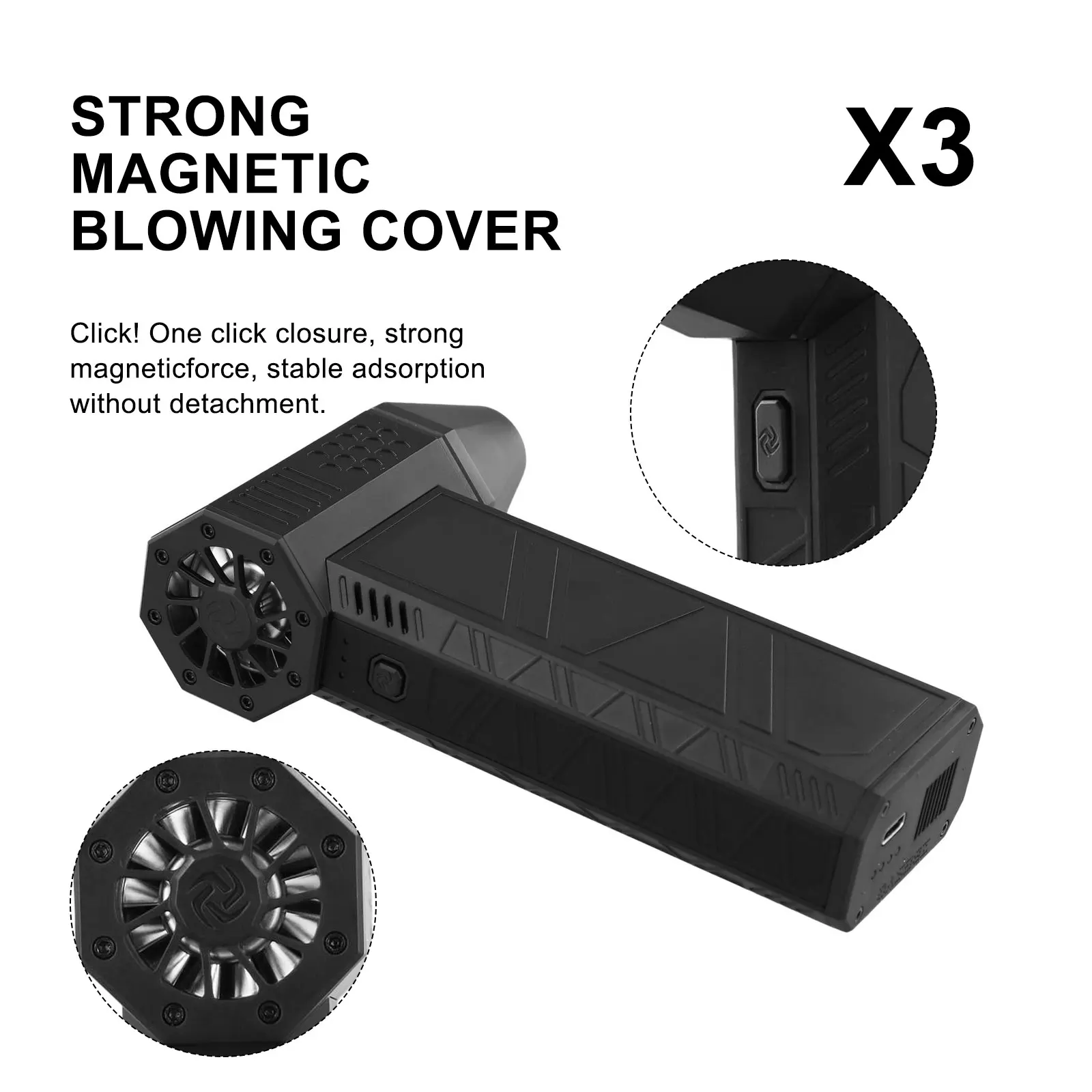 Mini Turbo Violent Fan X3 Handheld Brushless Motor 130,000 RPM Handheld Brushless Motor Industrial Duct Fan Replace Part
Mini Turbo Violent Fan X3 Handheld Brushless Motor 130,000 RPM Handheld Brushless Motor Industrial Duct Fan Replace Part
