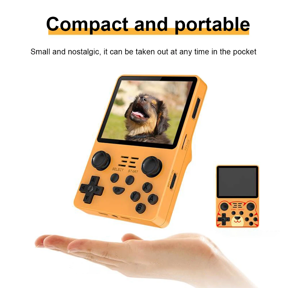 Powkiddy RGB20S Handheld Game Console 3.5 Inch IPS Screen Handheld Game Players LCD HD Mini Portable 3500mAh 10000+ Games
Powkiddy RGB20S Handheld Game Console 3.5 Inch IPS Screen Handheld Game Players LCD HD Mini Portable 3500mAh 10000+ Games