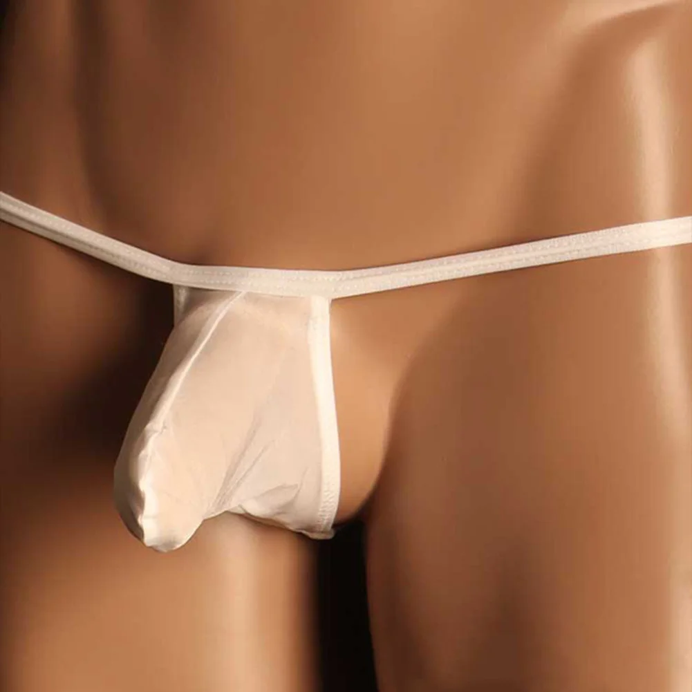 Sissy G-String Mens Low Rise Ice Silk Thongs Panties T-Back Briefs Hollow Out Underwear Exposed Butt Underpants Ultra-Thin Brief
Sissy G-String Mens Low Rise Ice Silk Thongs Panties T-Back Briefs Hollow Out Underwear Exposed Butt Underpants Ultra-Thin Brief