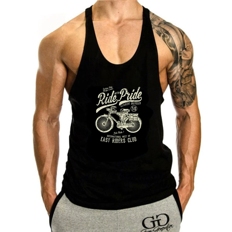 Cycling Tops Tee tank top men Ride With Pride Retro Cyclist Bike DIstressed Cool Biker sleeveless sleeveless Top Tops tank top m
Cycling Tops Tee tank top men Ride With Pride Retro Cyclist Bike DIstressed Cool Biker sleeveless sleeveless Top Tops tank top m