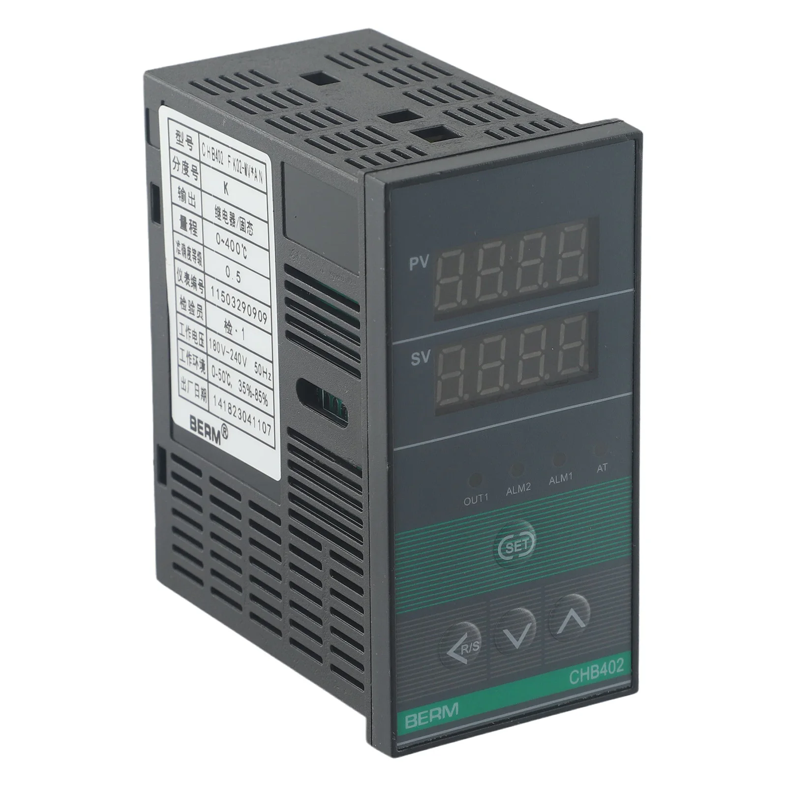 1pc Smart Thermostat With Buckle Intelligent Thermostat CHB402 Temperature PID Controller Relay/SSR Dual Output Accessories
1pc Smart Thermostat With Buckle Intelligent Thermostat CHB402 Temperature PID Controller Relay/SSR Dual Output Accessories