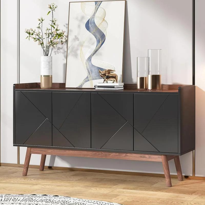 Xiangyang 55 in. Sideboard Storage Cabinet, 4 Doors Modern Buffets Cabinet with Storage
Xiangyang 55 in. Sideboard Storage Cabinet, 4 Doors Modern Buffets Cabinet with Storage