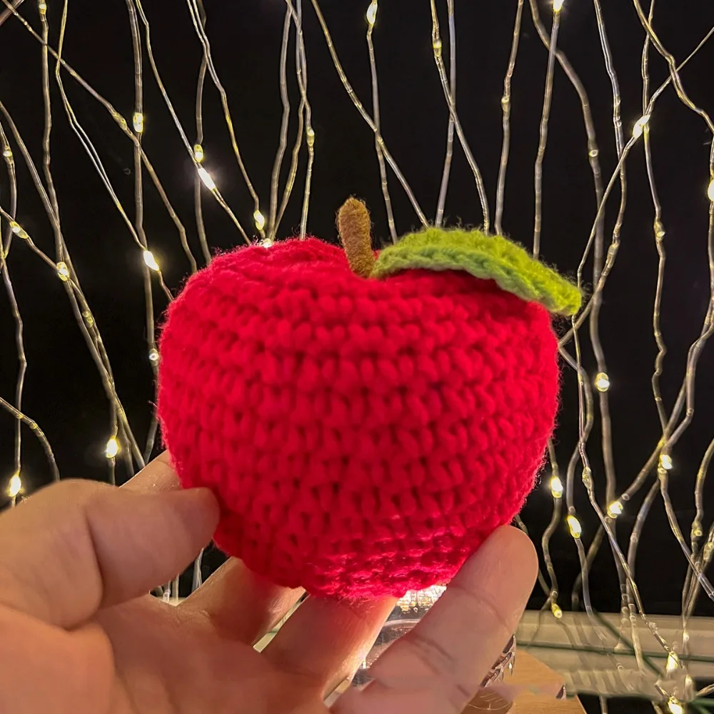 

Woolen Knitted Woolen Knitted Ping an Fruit Ping an Fruit Handmade Hand Knitted Griggles Accessories Red