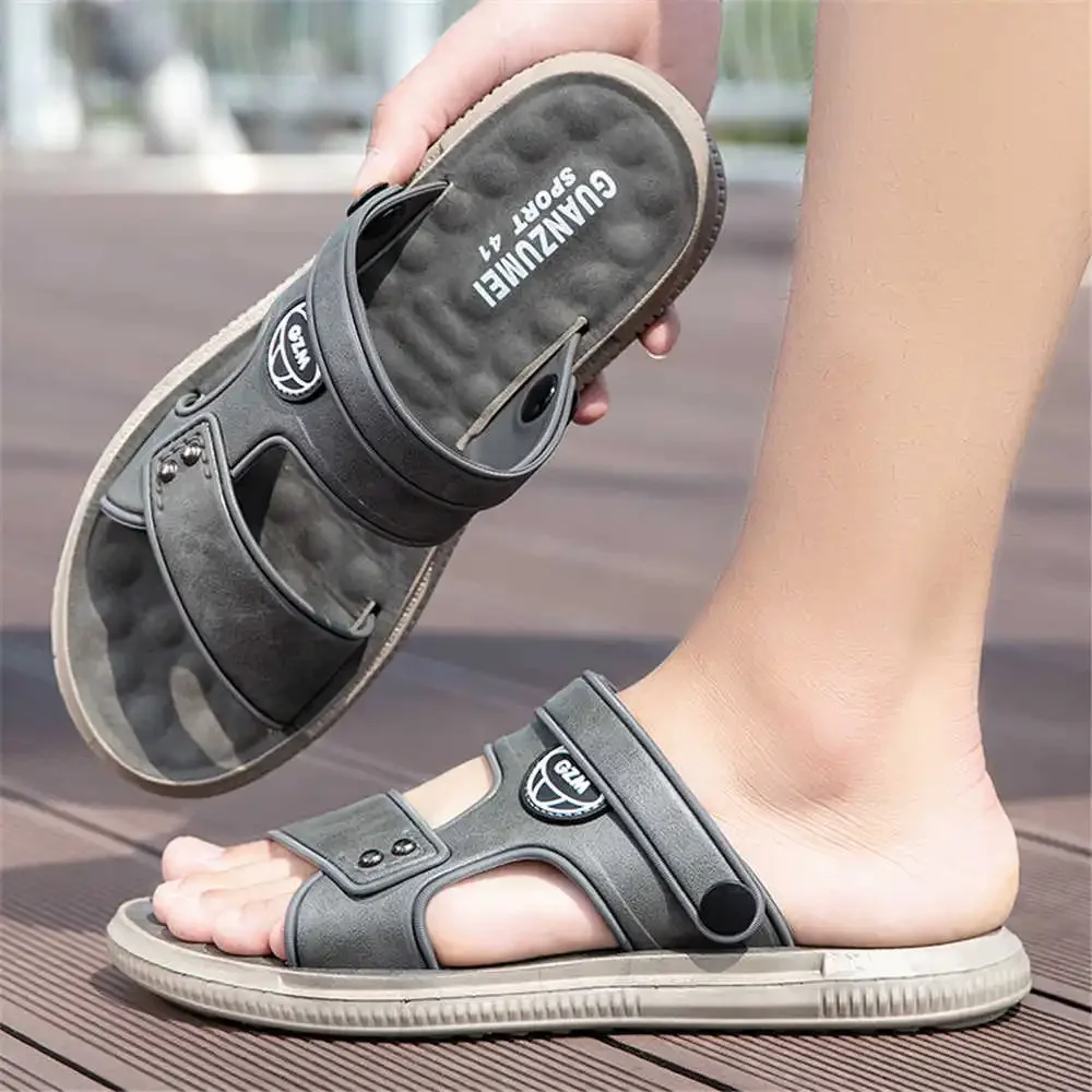 

Peep Toes Two Strips Trainer Brand Slippers Leopard Flip Flops Shoes Breathable Men's Sandal Sneakers Sport Luxus Shoos