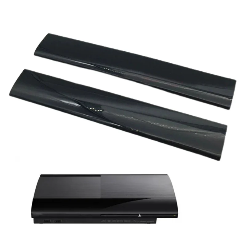 

Plastic For PS3 SLIM 4000 Console Repair Part Black Cover Shell Front Housing Case Left Right Faceplate Panel