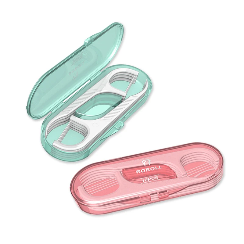 Dental Floss Picks 10 Count Portable Storage Box Flossers for Adults Floss Picks with Travel Case Disposable Toothpick
Dental Floss Picks 10 Count Portable Storage Box Flossers for Adults Floss Picks with Travel Case Disposable Toothpick