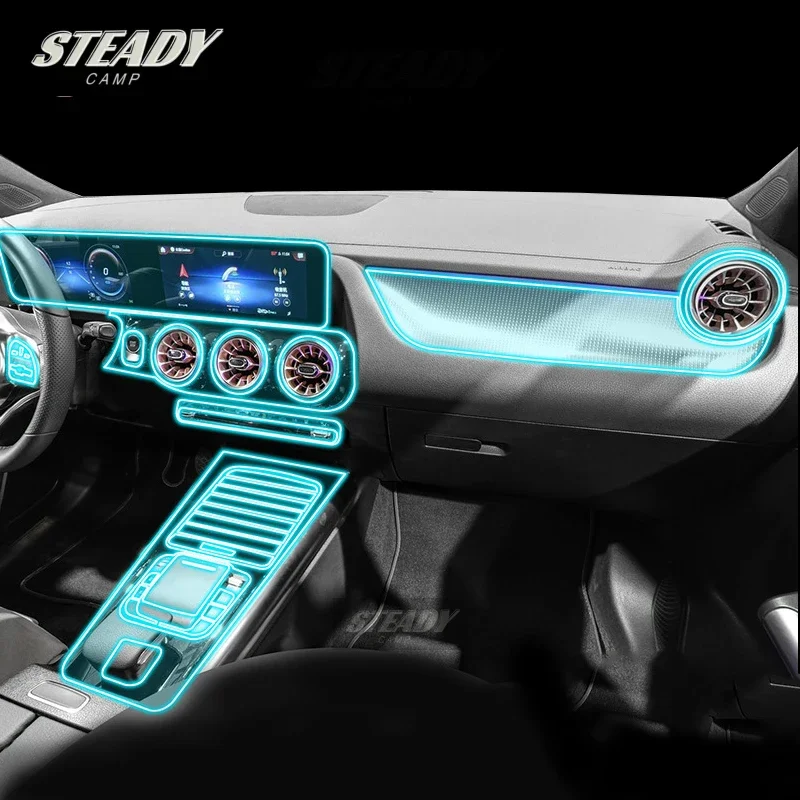 For Mercedes-Benz EQA 2021 2022 2023 Car Interior Center Console Transparent TPU Protective Film Anti-scratc Repair Accessories
For Mercedes-Benz EQA 2021 2022 2023 Car Interior Center Console Transparent TPU Protective Film Anti-scratc Repair Accessories