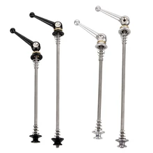 Bicycle Skewers 2Pair Ultralight Titanium Quick Release Bicycle Hub Skewers for MTB Road Bike,Black & Silver
Bicycle Skewers 2Pair Ultralight Titanium Quick Release Bicycle Hub Skewers for MTB Road Bike,Black & Silver