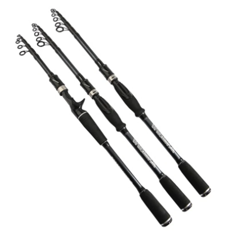 

Telescopic Surf Fishing Rods Carbon Fiber Spinning Baitcasting Rod Shore Casting Fishing Pole 1.8-3.6m Surfcasting Saltwater