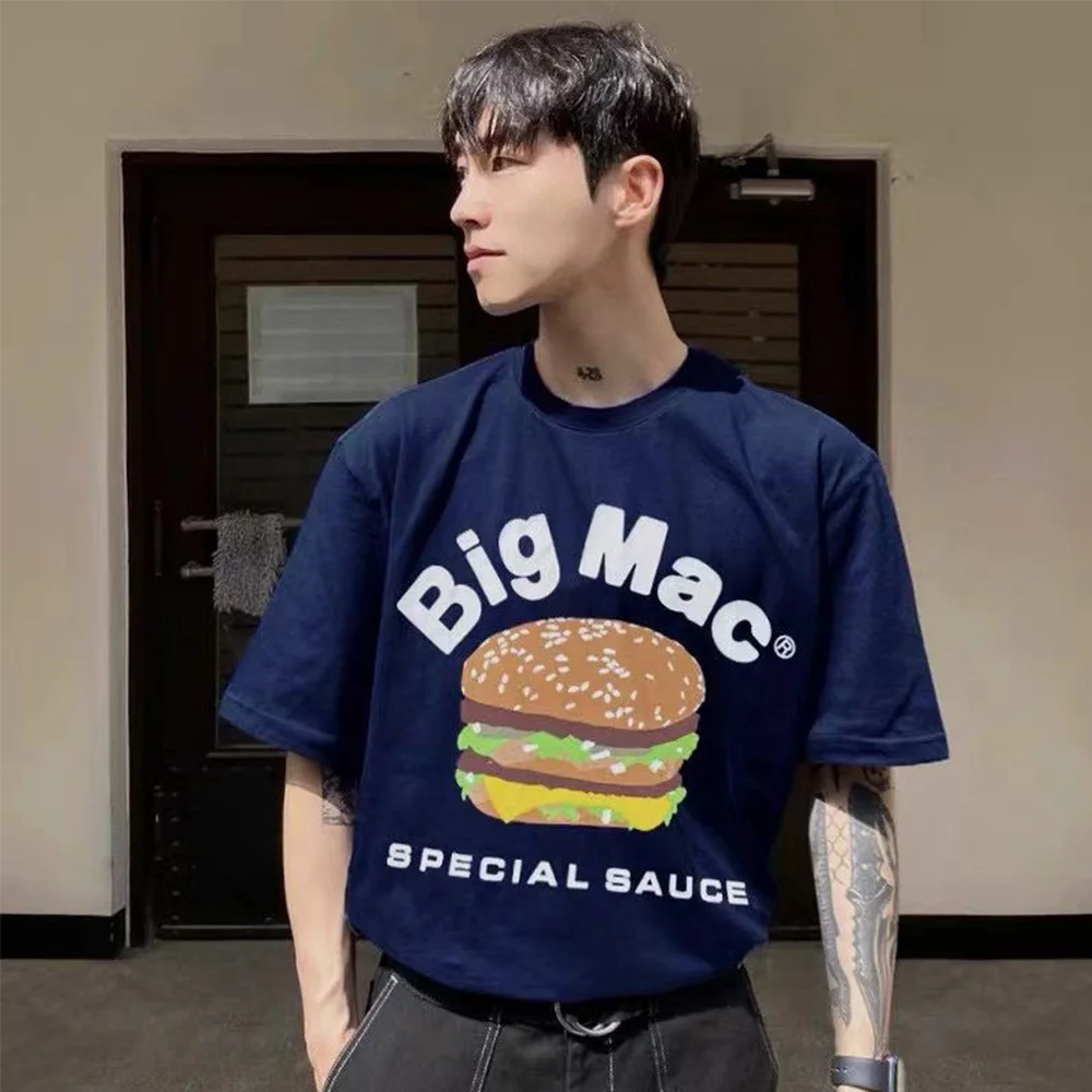Cooocoll T-shirt For Men Vintage Hamburg Cartoon Pattern Design Streetwear Hip Hop Oversize Short Sleeve Harajuku Tops Tees
Cooocoll T-shirt For Men Vintage Hamburg Cartoon Pattern Design Streetwear Hip Hop Oversize Short Sleeve Harajuku Tops Tees