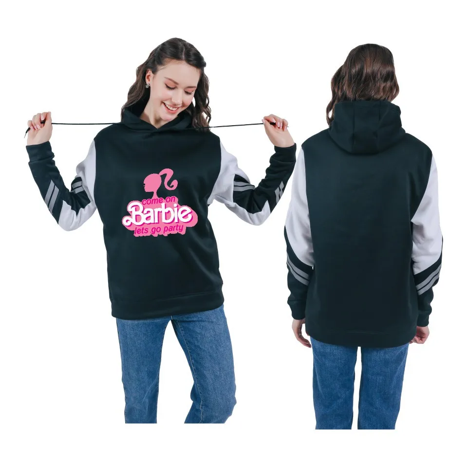 MINISO Barbie The Movie Peripheral Two-dimensional Printed Fashion Reflective Contrasting Color Hooded Sweatshirt The Best Gift
MINISO Barbie The Movie Peripheral Two-dimensional Printed Fashion Reflective Contrasting Color Hooded Sweatshirt The Best Gift