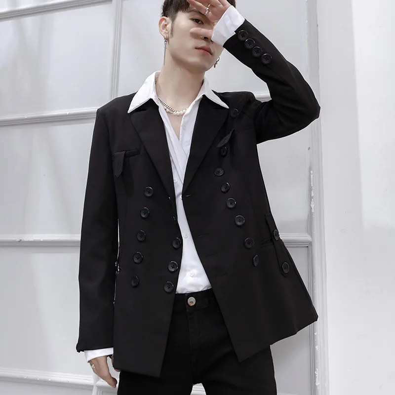 XS-6XL 2023 Autumn Original Blazer For Men's Clothing Multi-Button Double Breasted High Street Coat Fashion Loose Suit Jacket
XS-6XL 2023 Autumn Original Blazer For Men's Clothing Multi-Button Double Breasted High Street Coat Fashion Loose Suit Jacket