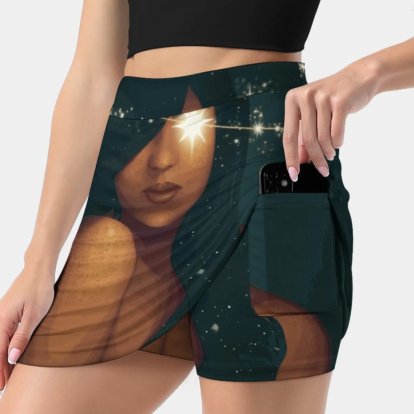 Astral Women Sports Skirt Tennis Golf Dance Fitness Running Yoga Skirts Stars Astronomy Space Asterism Portrait Fantasy Girls
Astral Women Sports Skirt Tennis Golf Dance Fitness Running Yoga Skirts Stars Astronomy Space Asterism Portrait Fantasy Girls