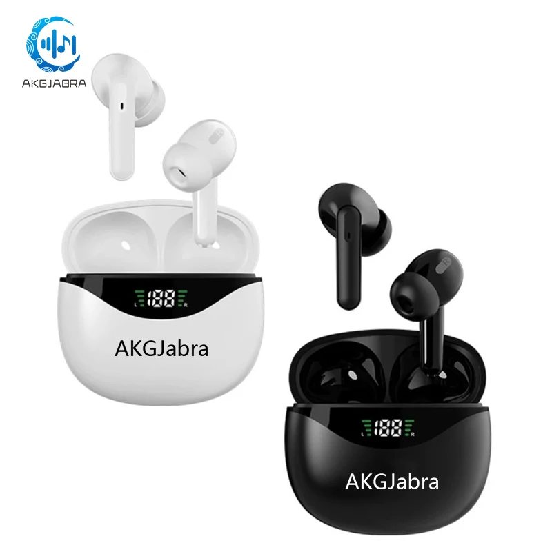 GAKJabra LED display wireless Bluetooth headset Stereo TWS earbuds hi-fi Headset sports waterproof with microphone for all phone
GAKJabra LED display wireless Bluetooth headset Stereo TWS earbuds hi-fi Headset sports waterproof with microphone for all phone