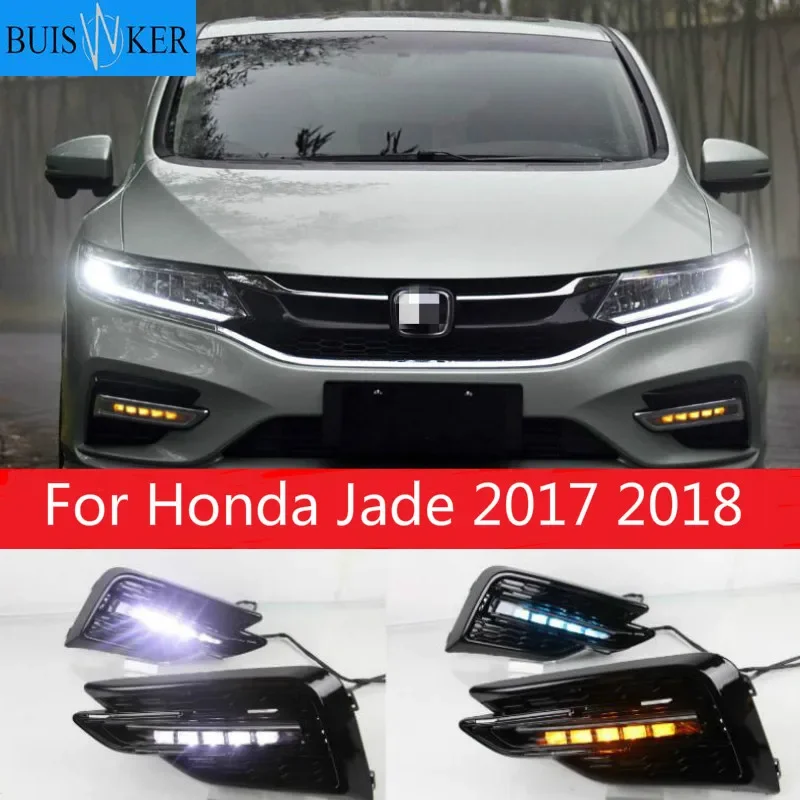 2 шт. Светодиодный дневной светильник для Honda Jade 2017-2018 указатель поворота реле Водонепроницаемый дневные ходовые огни
2 шт. Светодиодный дневной светильник для Honda Jade 2017-2018 указатель поворота реле Водонепроницаемый дневные ходовые огни