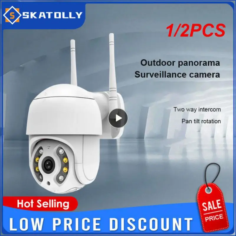 1/2PCS IP Camera 1080P Wifi Outdoor PTZ Home Security Camera AI Human Detect H.265 Color Night Vision Waterproof
1/2PCS IP Camera 1080P Wifi Outdoor PTZ Home Security Camera AI Human Detect H.265 Color Night Vision Waterproof