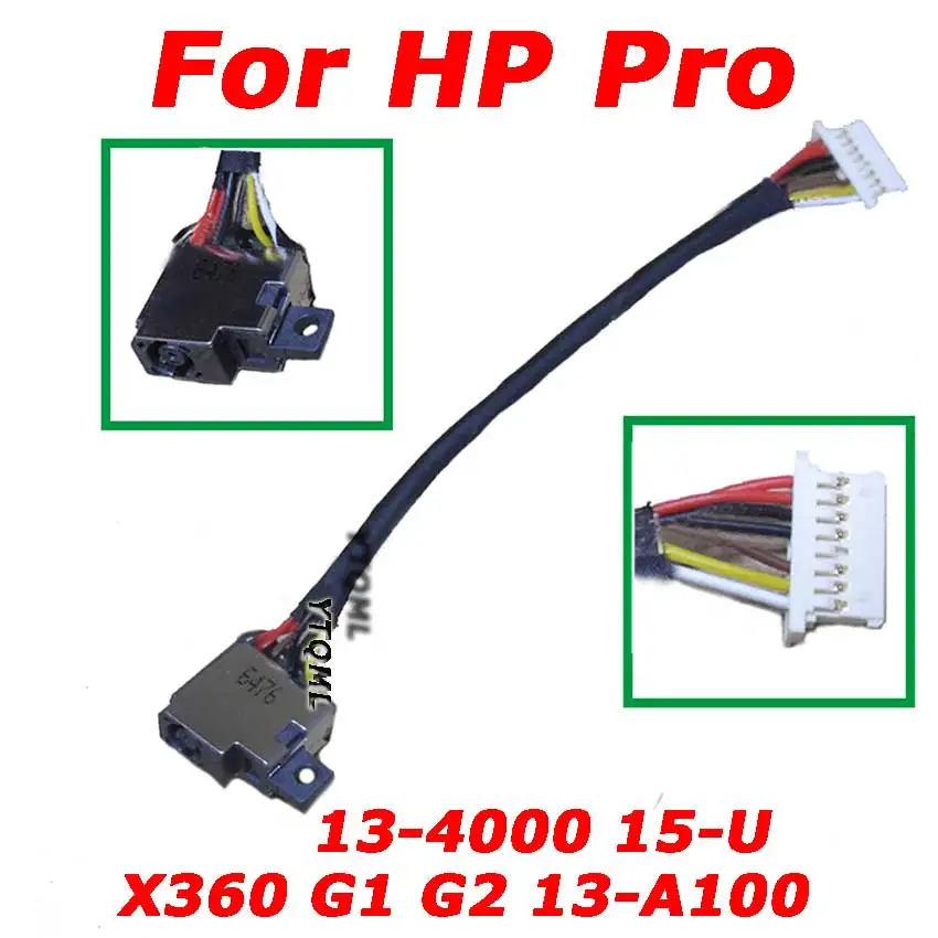 20-50Pcs New Laptop DC Power Jack Cable For HP 13-D023TU TPN-Q171 TPN-Q172 HSTNN-Q95C Charging Port Connector
20-50Pcs New Laptop DC Power Jack Cable For HP 13-D023TU TPN-Q171 TPN-Q172 HSTNN-Q95C Charging Port Connector