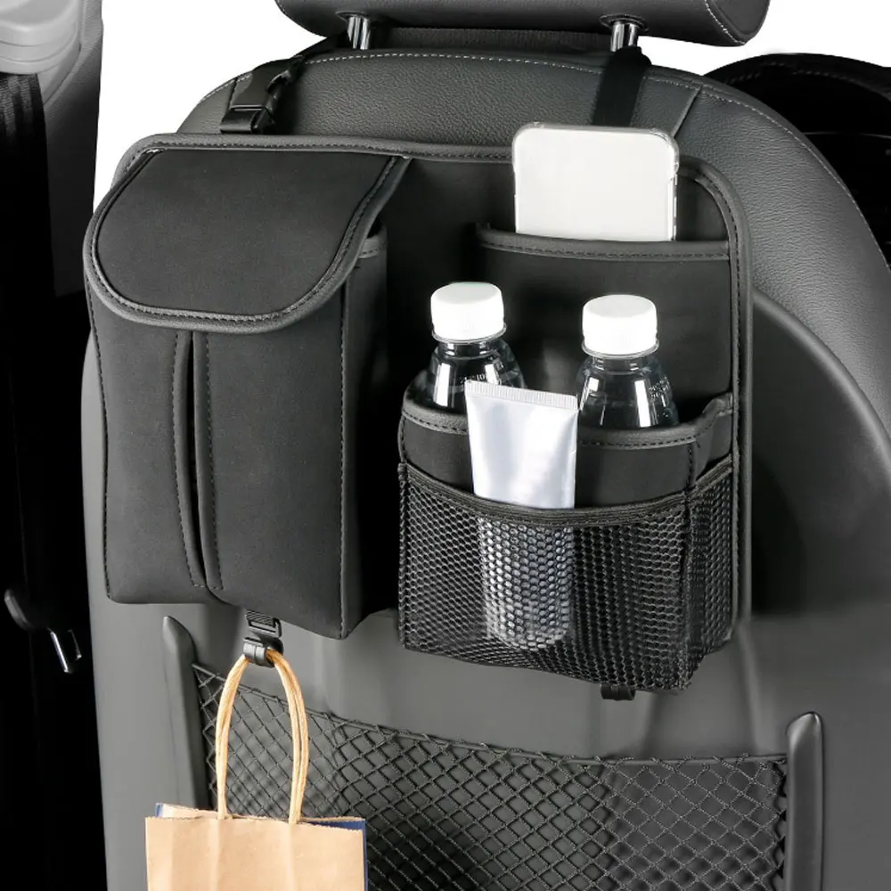 1pc Car Accessorie Tissue Holder Car Seat Back Storage Bag Suede Car Organizer Multi-Pocket Storage Pocket Hanging Back Seat
1pc Car Accessorie Tissue Holder Car Seat Back Storage Bag Suede Car Organizer Multi-Pocket Storage Pocket Hanging Back Seat