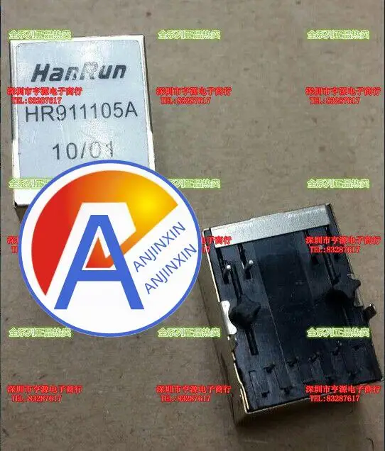 10pcs 100% orginal new HR911105 HR911105A RJ45 with light network transformer IC fast network speed
10pcs 100% orginal new HR911105 HR911105A RJ45 with light network transformer IC fast network speed