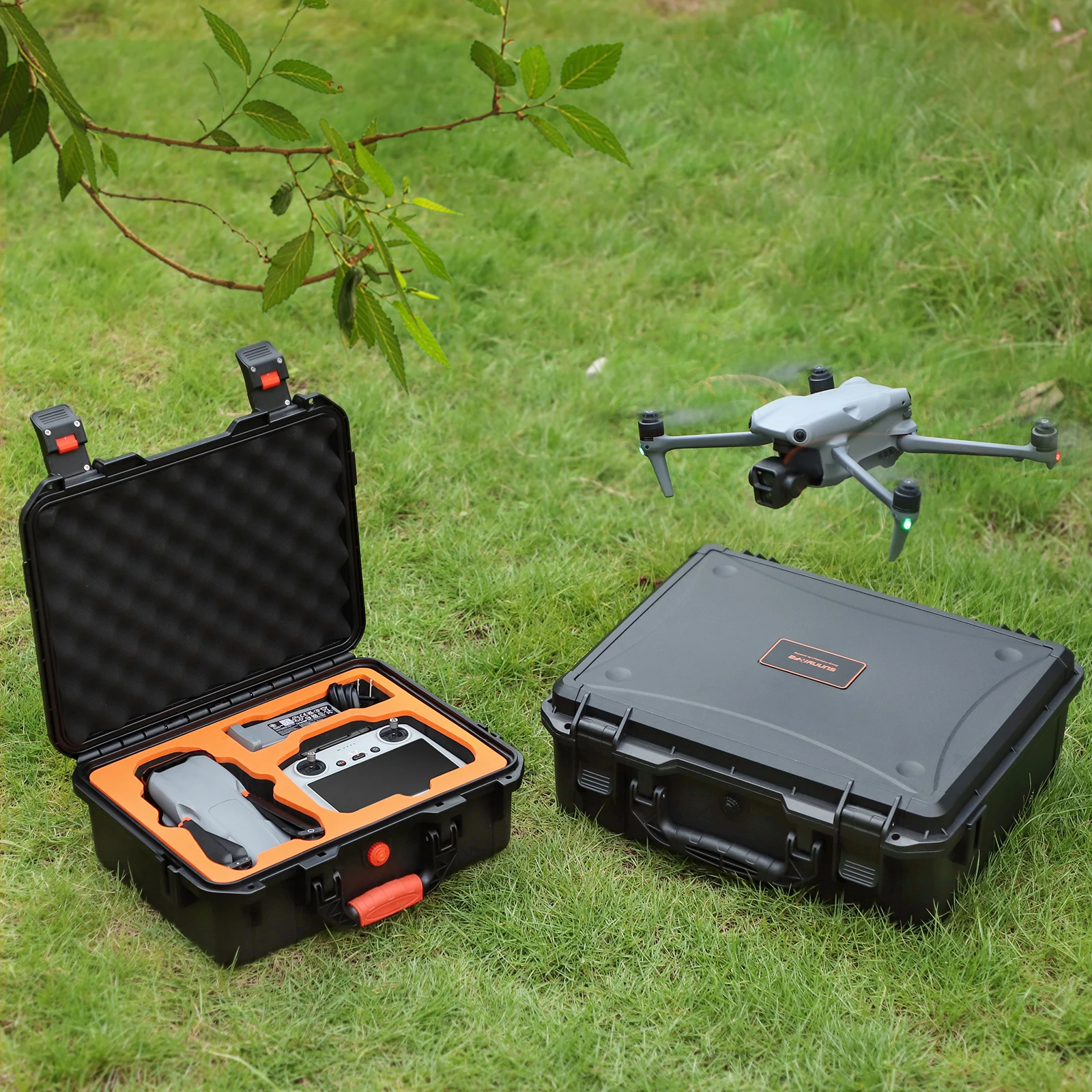 Waterproof Case Safety Carrying Box Outdoor Travel Storage Bag for DJI Air 3 Drone /Flight Batteries & RC 2 / RC-N2 Remote
Waterproof Case Safety Carrying Box Outdoor Travel Storage Bag for DJI Air 3 Drone /Flight Batteries & RC 2 / RC-N2 Remote
