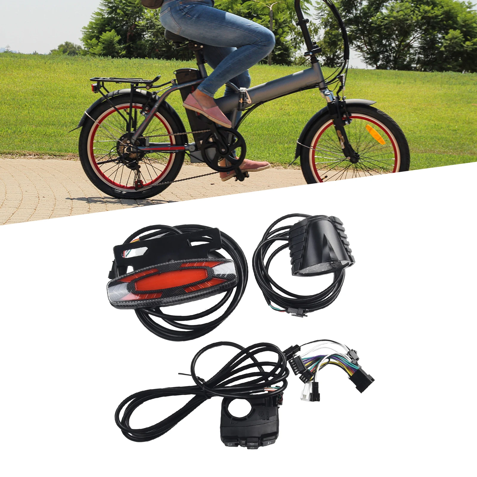 Headlight Lamp 12W High Power 150cm Length 36V/48V ABS Plastic Tail Lights Turn Signal Parts High Quality Nice
Headlight Lamp 12W High Power 150cm Length 36V/48V ABS Plastic Tail Lights Turn Signal Parts High Quality Nice