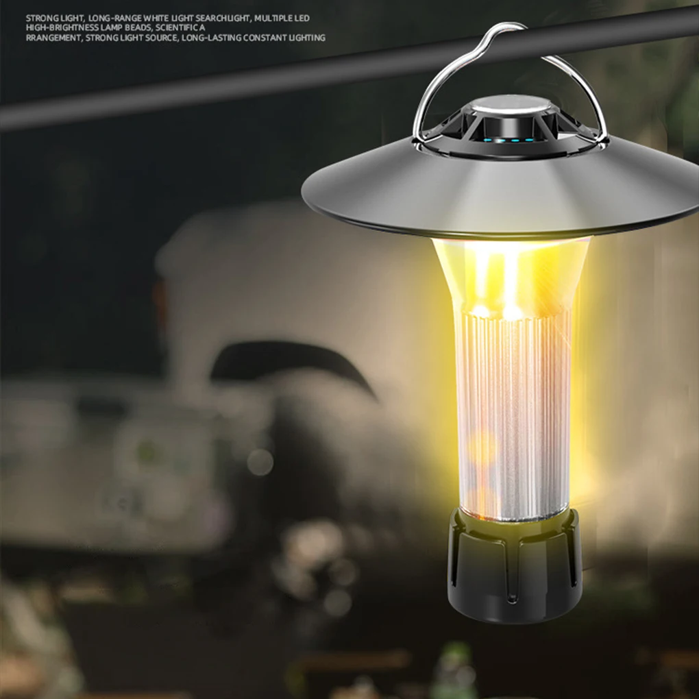 2200mAh Camping Lantern With Bracket Light Led Flashlights Torch Powerful Hanging Stand USB Rechargeable Outdoor Emergency
2200mAh Camping Lantern With Bracket Light Led Flashlights Torch Powerful Hanging Stand USB Rechargeable Outdoor Emergency