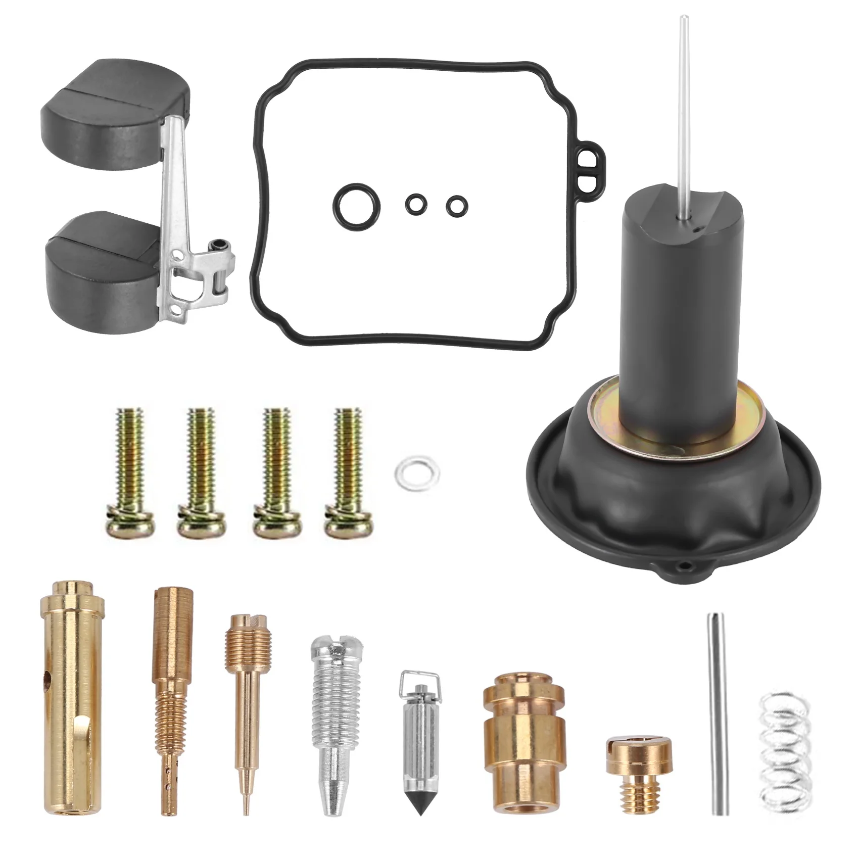Motorcycle Carburetor Repair Kit Motorcycle Carburetor Piston Float Gasket Kit for Yamaha Virago 250 XV250
Motorcycle Carburetor Repair Kit Motorcycle Carburetor Piston Float Gasket Kit for Yamaha Virago 250 XV250