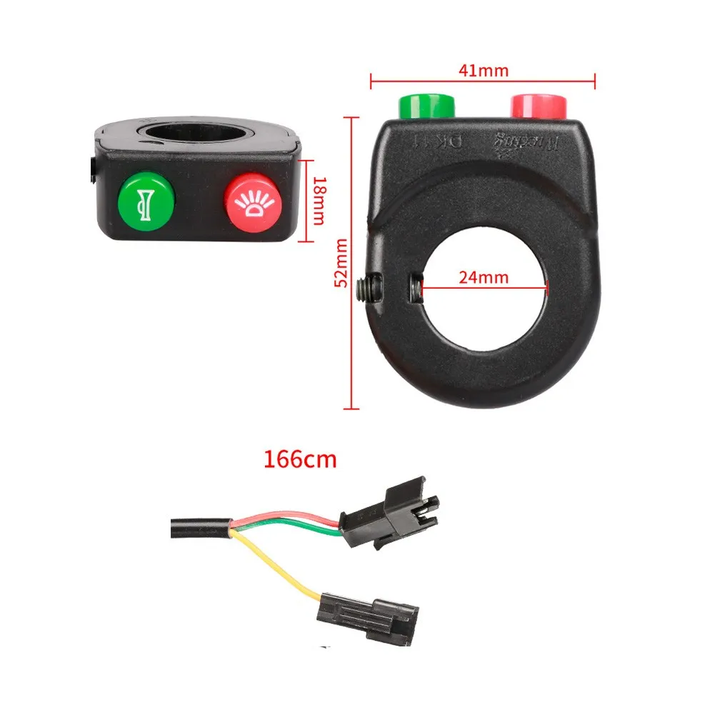 2 In 1 Horn Button Switch Switch 2-In-1 Switch DK11 Small Two Switch Headlight Switch Dual Function Combination Switch 1 Pc
2 In 1 Horn Button Switch Switch 2-In-1 Switch DK11 Small Two Switch Headlight Switch Dual Function Combination Switch 1 Pc