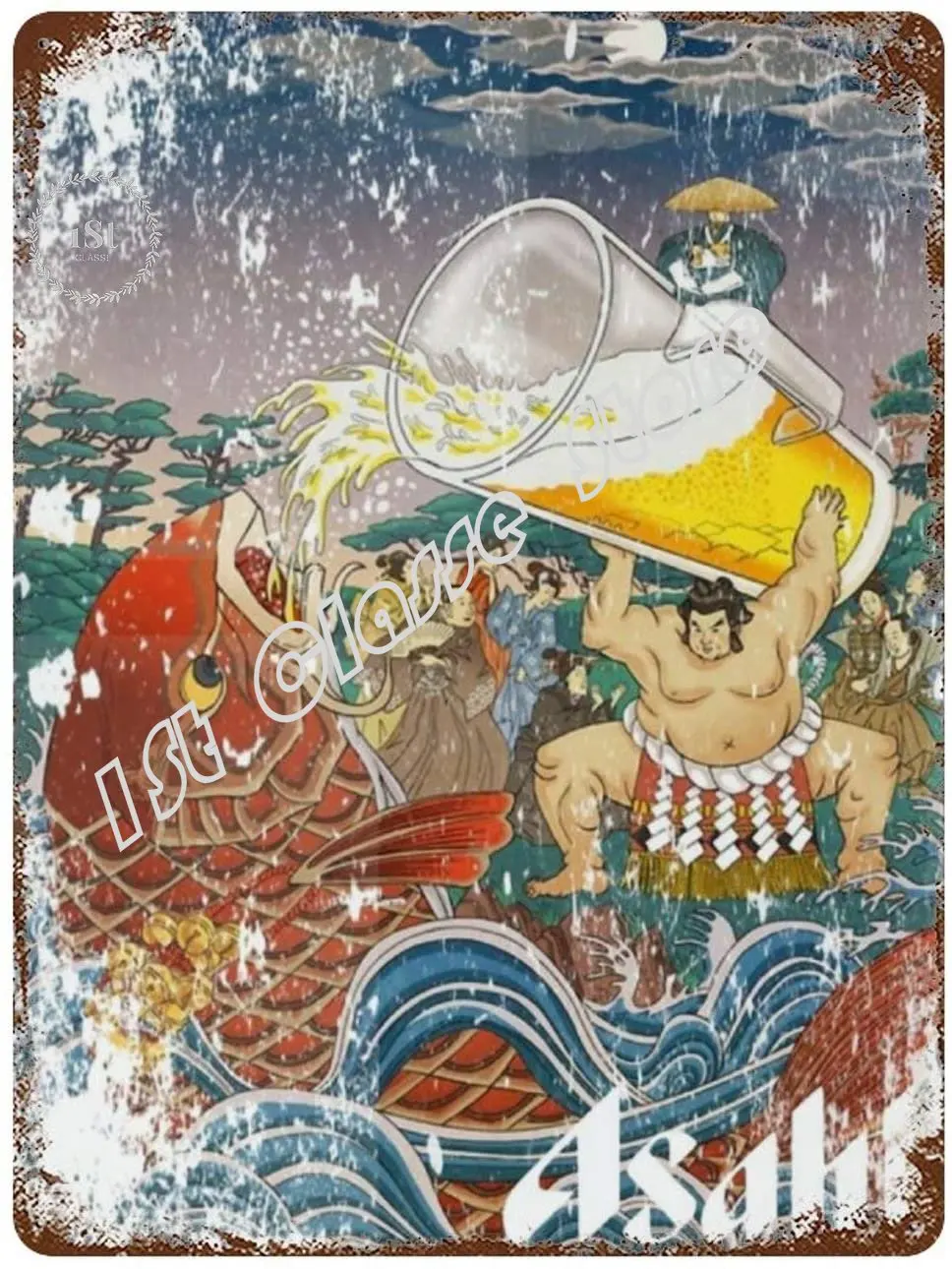 Tin Sign Sumo Vintage Japanese Beer Poster Print Club Room Bar Cafe Vintage Personalise Art Wall Decoration Metal Sign 8x12inch
Tin Sign Sumo Vintage Japanese Beer Poster Print Club Room Bar Cafe Vintage Personalise Art Wall Decoration Metal Sign 8x12inch