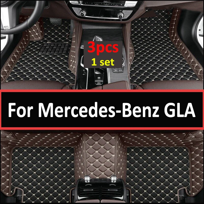 

Car Mats Floor For Mercedes-Benz GLA EQA H247 2021 2022 2023 Waterproof Car Mats Full Set Tapis Voiture Car Accessories Interior