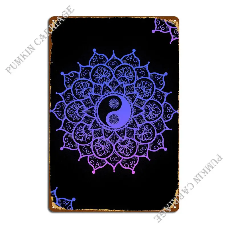 Yin Yang Mandala Metal Signs Vintage Party Designing Cinema Tin Sign Poster
Yin Yang Mandala Metal Signs Vintage Party Designing Cinema Tin Sign Poster