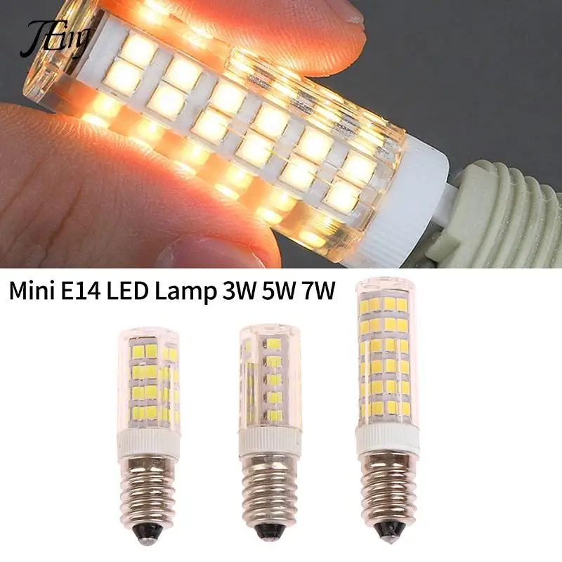 1Pc Mini E14 Refrigerator Bulb LED Lamp 3W 5W 7W AC 220V LED Energy-Saving Replacement Bulb Screw Ceramic Lamp Bead Light
1Pc Mini E14 Refrigerator Bulb LED Lamp 3W 5W 7W AC 220V LED Energy-Saving Replacement Bulb Screw Ceramic Lamp Bead Light