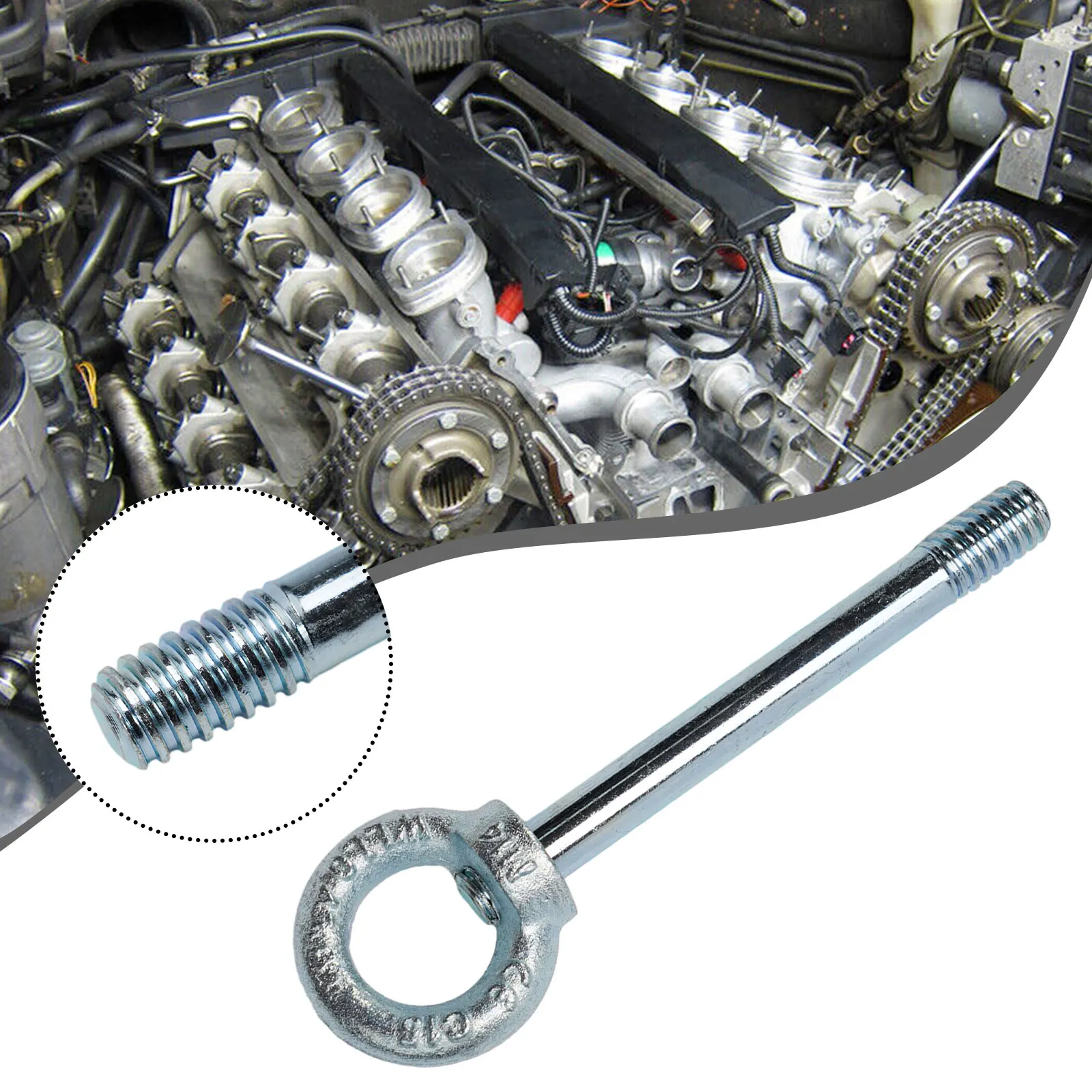 Special Tool Engine Tow Hook Easy Install. High Quality Material Perfect Aftermarket Replacement New Practical
Special Tool Engine Tow Hook Easy Install. High Quality Material Perfect Aftermarket Replacement New Practical