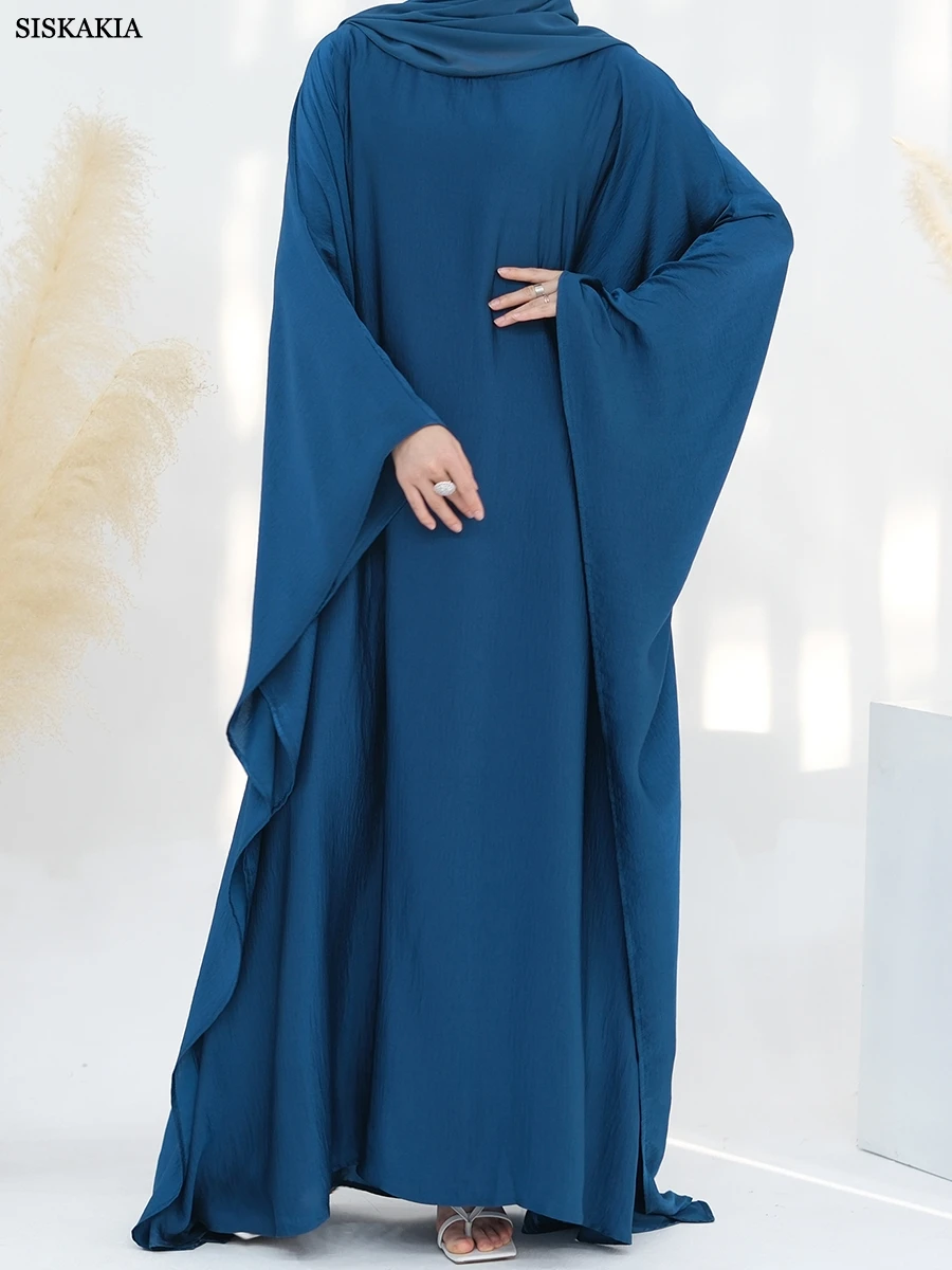 Siskakia Ethnic Modest Loose Muslim Ramdan Eid Women Kebaya Party Batwing Sleeve Belted Dress Galabia Moroccan Dubai Abaya 2024
Siskakia Ethnic Modest Loose Muslim Ramdan Eid Women Kebaya Party Batwing Sleeve Belted Dress Galabia Moroccan Dubai Abaya 2024