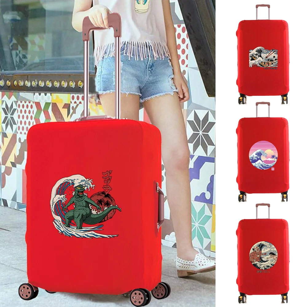 Luggage Case Dust-proof Thicken Travel Accessory Cover Wave Print Trolley Protective Cases Apply To 18-28 Inch Suitcase Covers
Luggage Case Dust-proof Thicken Travel Accessory Cover Wave Print Trolley Protective Cases Apply To 18-28 Inch Suitcase Covers