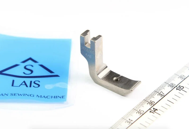 5PCS LAIS BRAND 36069DG(P69D) SOLID PIPING FEET (DOUBLE) OF SEWING MACHINE 1/8 inch SIZE 
5PCS LAIS BRAND 36069DG(P69D) SOLID PIPING FEET (DOUBLE) OF SEWING MACHINE 1/8 inch SIZE