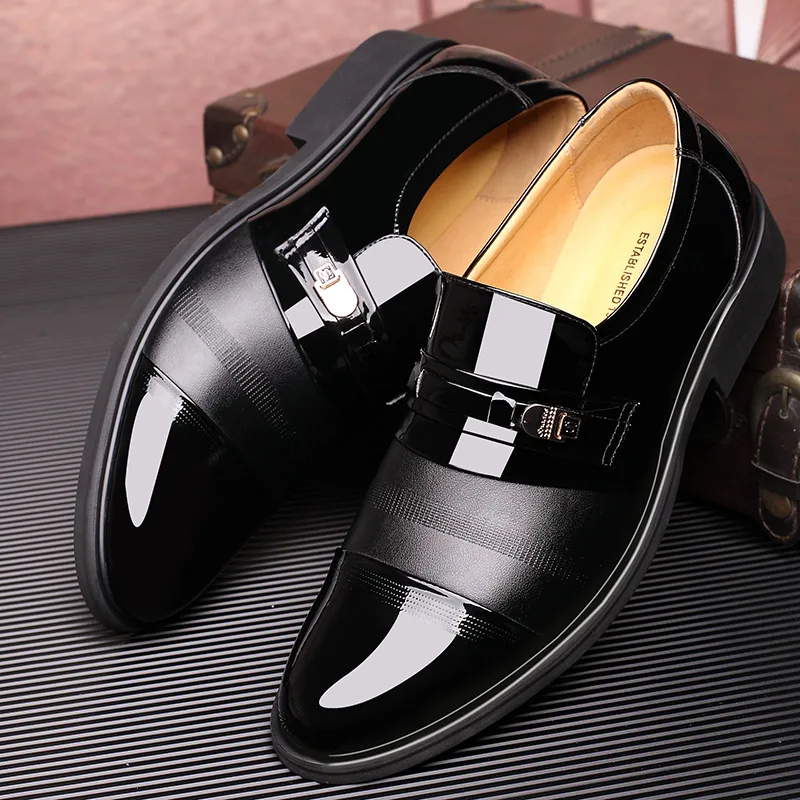 

Мужские деловые туфли, дышащие сандалии с перфорацией, удобная легкая Нескользящая обувь