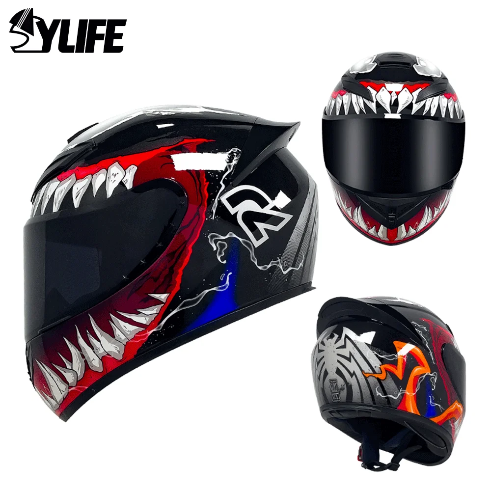 Motorcycle Helmet DOT Certification Casco Moto Helmet HD Visors Full Face Helmet Capacete De Moto Motocross Helmet Cycling
Motorcycle Helmet DOT Certification Casco Moto Helmet HD Visors Full Face Helmet Capacete De Moto Motocross Helmet Cycling