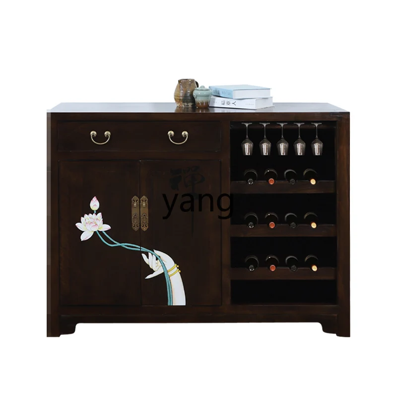 CX New Chinese Zen Solid Wood Porch Living Room Wine Cabinet Storage Hallway
CX New Chinese Zen Solid Wood Porch Living Room Wine Cabinet Storage Hallway