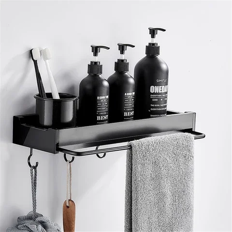 Shower Storage Rack Bathroom Shelf Holder With Towel Rod Shampoo Tray Stand No Drilling Floating Shelf Organizer полка для ванно
Shower Storage Rack Bathroom Shelf Holder With Towel Rod Shampoo Tray Stand No Drilling Floating Shelf Organizer полка для ванно